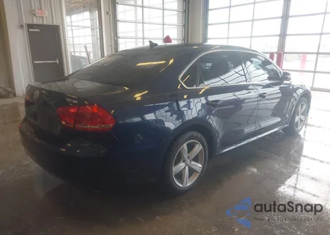 2013 Volkswagen Passat 2.0L Tdi Se from USA, damaged, VIN 1VWBN7A37DC139748